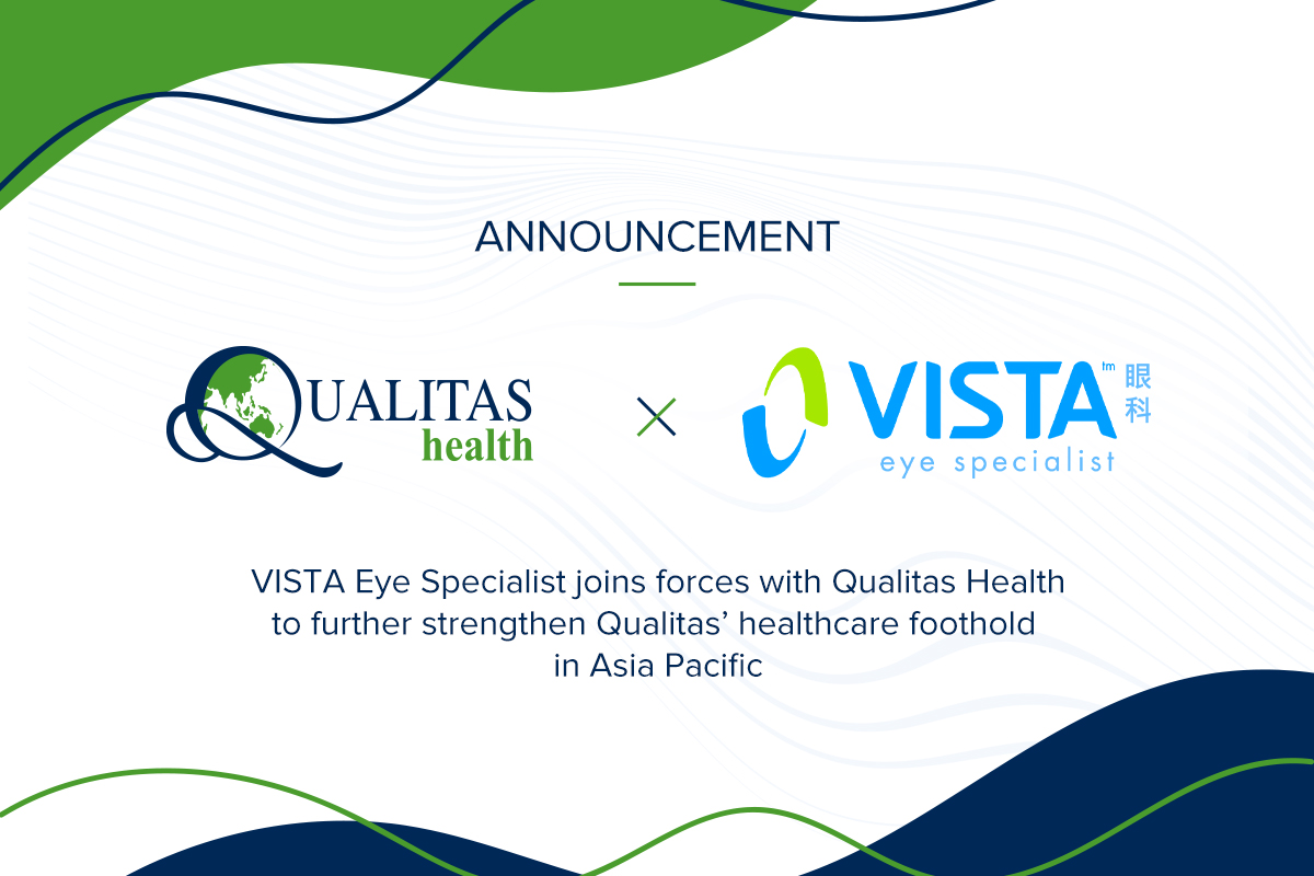 VISTA Eye Specialists joins Qualitas Health Family!
